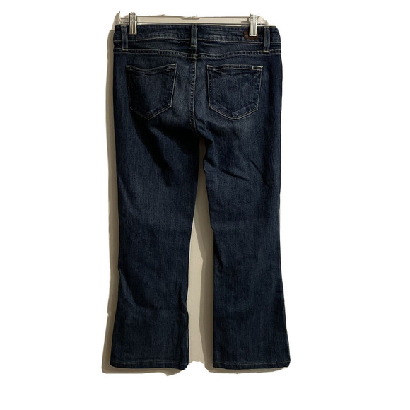 Paige Jeans Women Size 28 Blue Skyline Boot Medium Wash Denim Bootcut - Picture 4 of 9